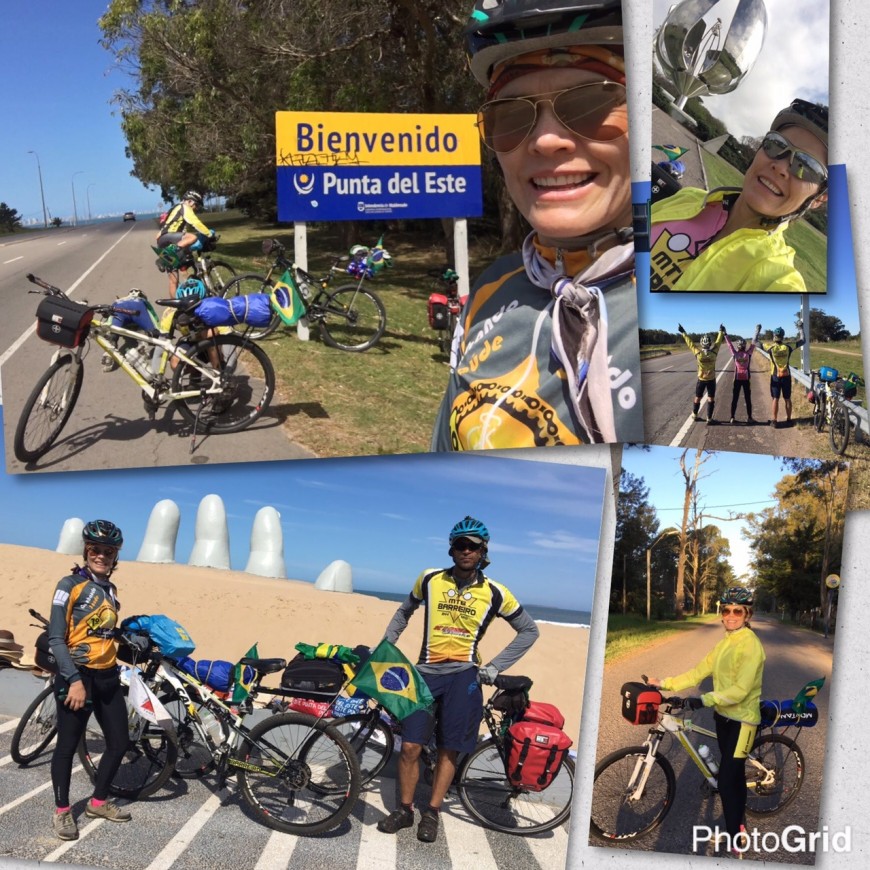 ALUNA ACADEMIA MERGULHO PASSEIO BIKE ARGENTINA BICICLETA 09 JANEIRO 2016