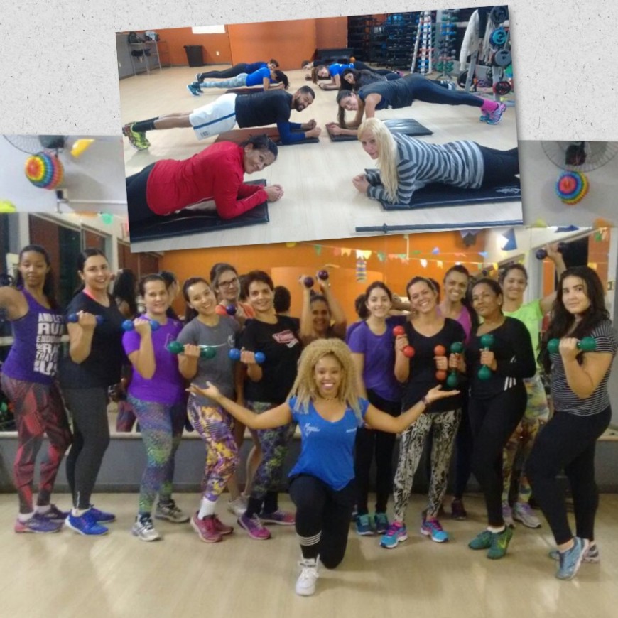 GINÁSTICA COLETIVA JUMP STEP LOCAL ZUMBA RITMOS FUNCIONAL ACADEMIA MERGULHO BH BARREIRO JULHO 2017