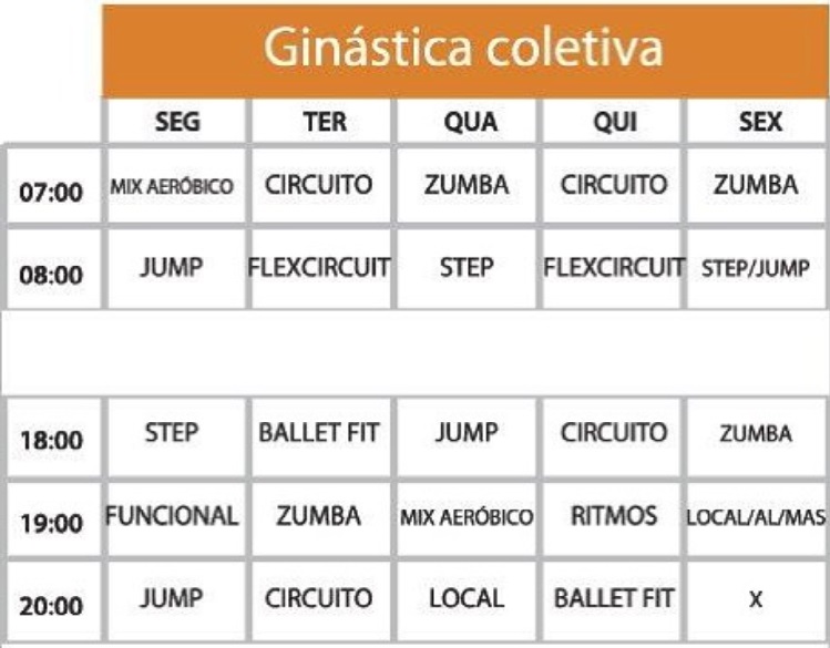 NOVOS HORARIOS GINASTICA COLETIVA JUMP STEP LOCAL RITMOS ZUMBA CIRCUITO ACADEMIA MERGULHO BH BARREIRO AGOSTO 2017