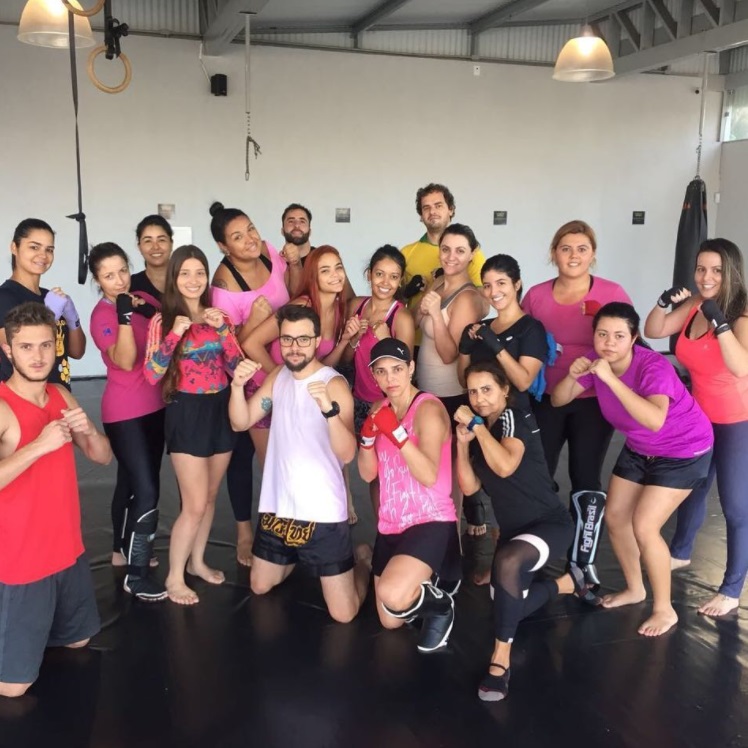 AULA MUAY THAI ACADEMIA MERGULHO BARREIRO BH MG TURMA MANHA OUTUBRO 2017