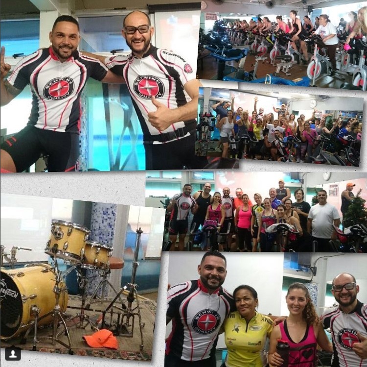 SUPER AULAO SPINNING INDOOR CYCLING BATERIA NATAL ACADEMIA MERGULHO BH BARREIRO DEZEMBRO 2017