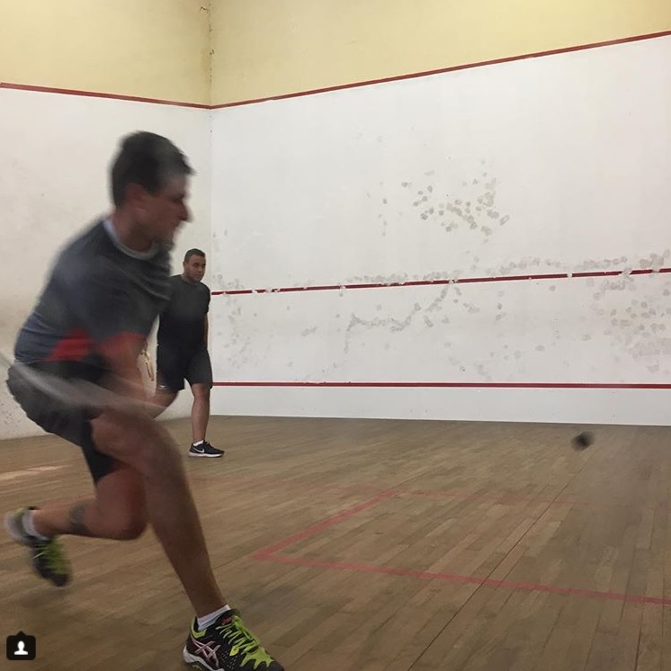 SQUASH QUADRA SQUASH ACADEMIA MERGULHO BH BARREIRO FEVEREIRO 2018