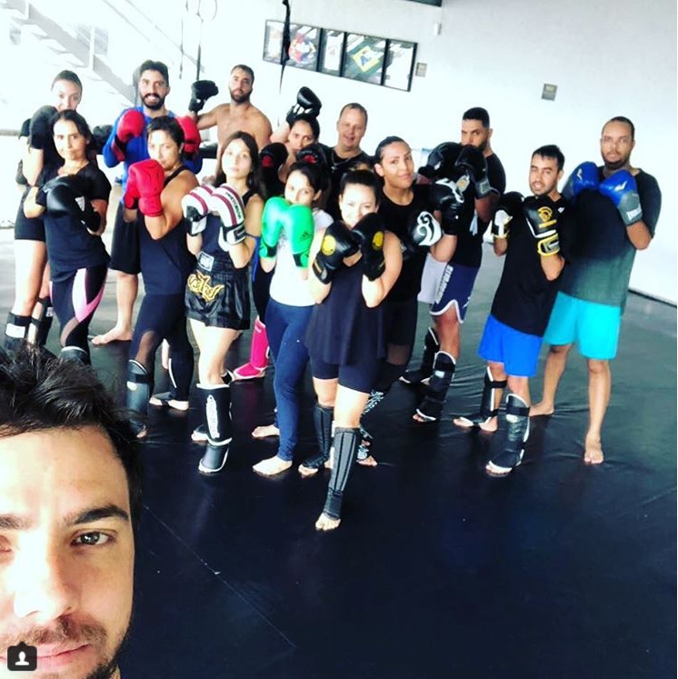 MUAY THAI ABRIL 2018 TURMA MANHA ACADEMIA MERGULHO BARREIRO BH