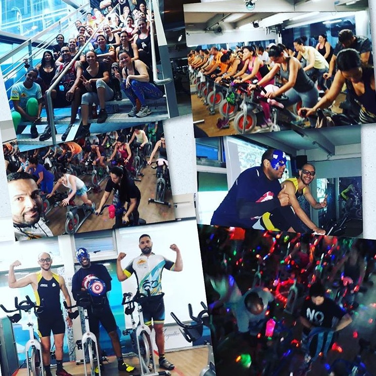 ACADEMIA BARREIRO BH MERGULHO DIAMANTE BAIXO CIMA SPINNING INDOOR AGOSTO 2018