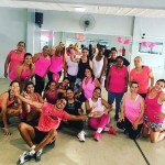 AULA ZUMBA ACADEMIA MERGULHO FITNESS DIAMANTE BARREIRO BH BELO HORIZONTE OUTUBRO ROSA 2018