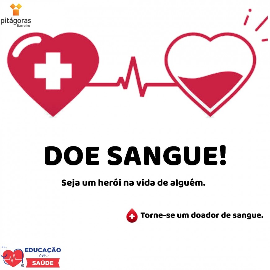 DOE SANGUE PITAGORAS ACADEMIA MERGULHO BH